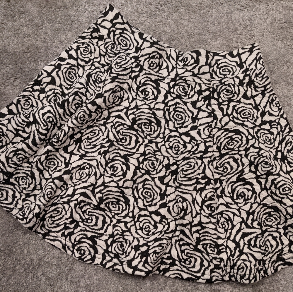 Floral tennis skirt